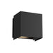 Helsinki LED Exterior Wall Sconce Black-Exterior-Kuzco Lighting-Lighting Design Store