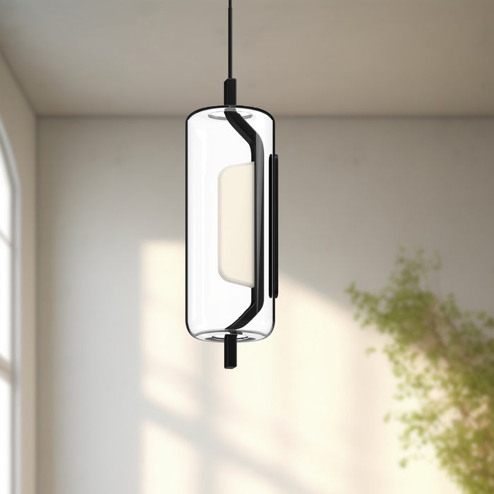 Hilo LED Pendant Black-Mini Pendants-Kuzco Lighting-Lighting Design Store