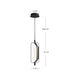 Hilo LED Pendant Black-Mini Pendants-Kuzco Lighting-Lighting Design Store