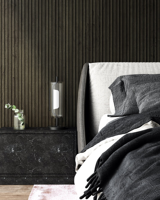 Hilo LED Table Lamp Black-Lamps-Kuzco Lighting-Lighting Design Store