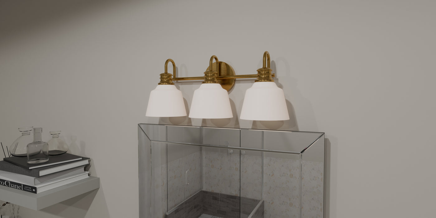 Hinton Three Light Bath-Bathroom Fixtures-Quoizel-Lighting Design Store