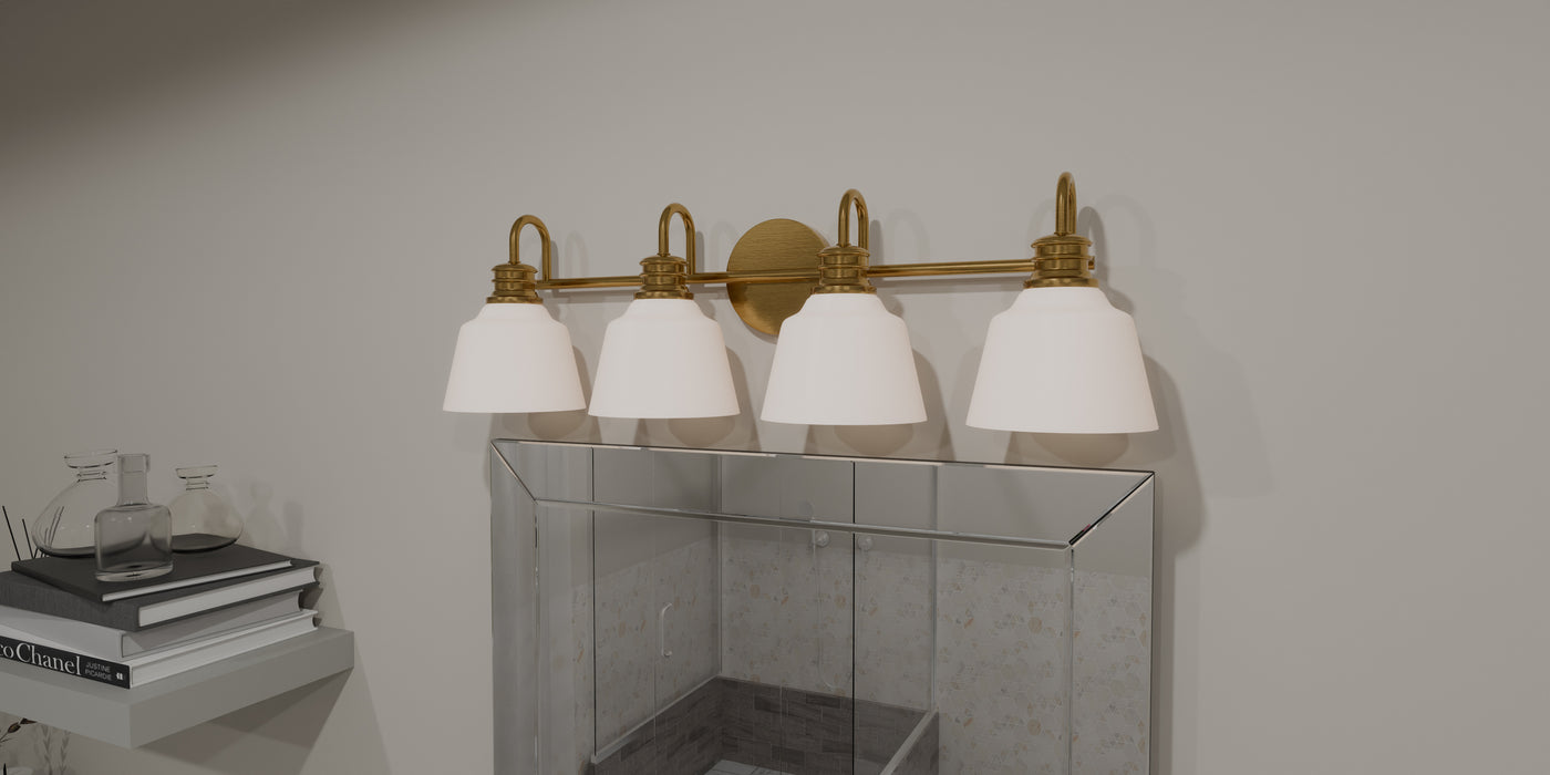 Hinton Four Light Bath-Bathroom Fixtures-Quoizel-Lighting Design Store