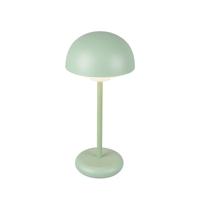 Hinata LED Table Lamp Sage Green-Lamps-Kuzco Lighting-Lighting Design Store
