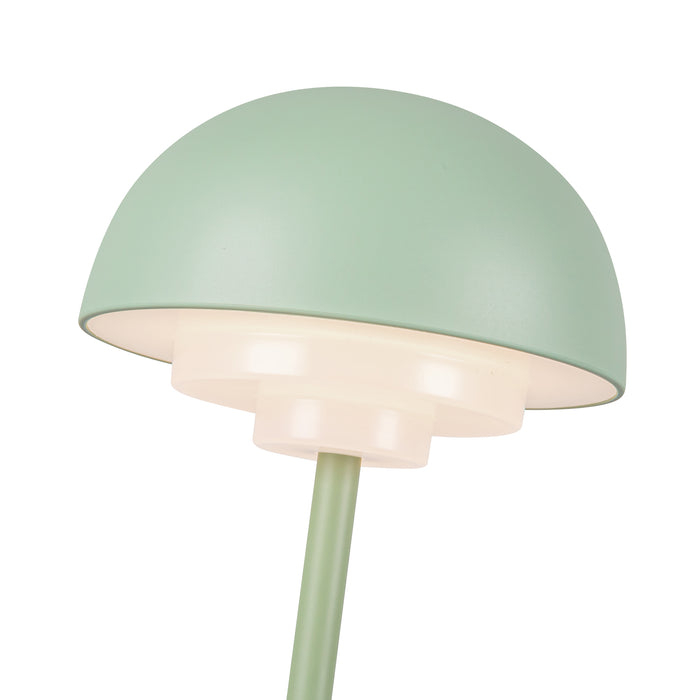 Hinata LED Table Lamp Sage Green-Lamps-Kuzco Lighting-Lighting Design Store