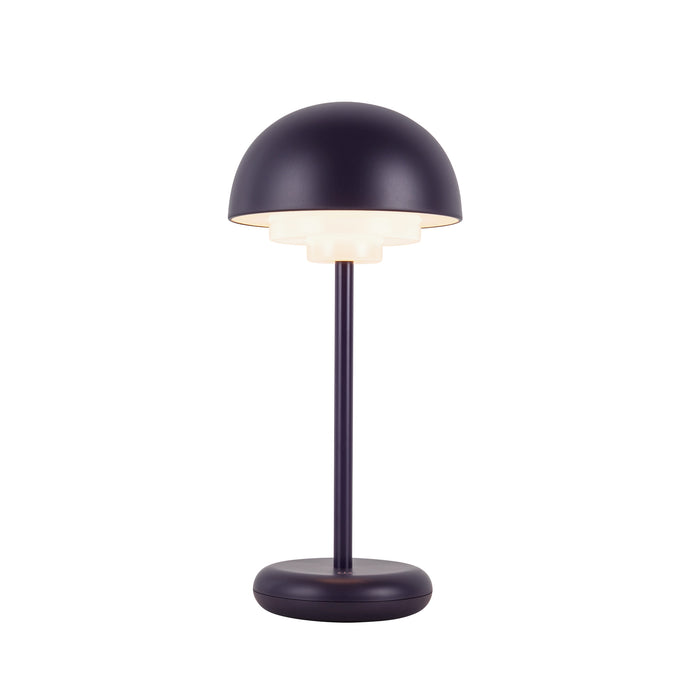 Hinata LED Table Lamp Navy Blue-Lamps-Kuzco Lighting-Lighting Design Store