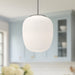 Holden One Light Pendant Brushed Nickel/Opal Matte Glass-Pendants-Alora-Lighting Design Store