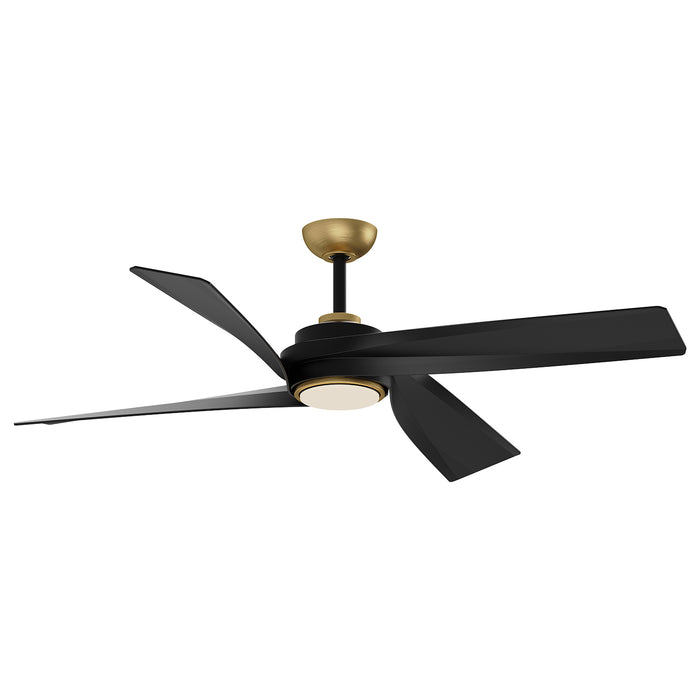 Horizon 56" Ceiling Fan Brushed Gold-Fans-Kuzco Lighting-Lighting Design Store