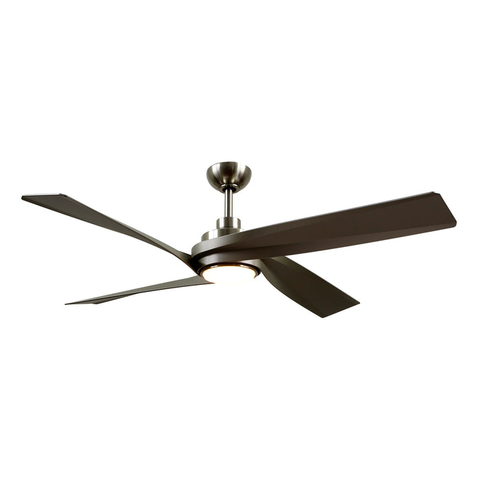 Horizon 56" Ceiling Fan Brushed Nickel-Fans-Kuzco Lighting-Lighting Design Store