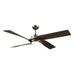 Horizon 56" Ceiling Fan Brushed Nickel-Fans-Kuzco Lighting-Lighting Design Store