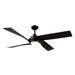 Horizon 56" Ceiling Fan Matte Black-Fans-Kuzco Lighting-Lighting Design Store