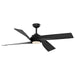 Horizon 56" Ceiling Fan Matte Black-Fans-Kuzco Lighting-Lighting Design Store
