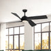 Horizon 56" Ceiling Fan Matte Black-Fans-Kuzco Lighting-Lighting Design Store