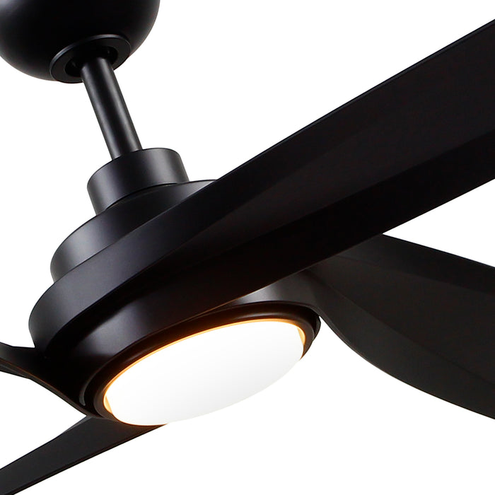 Horizon 56" Ceiling Fan Matte Black-Fans-Kuzco Lighting-Lighting Design Store