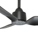 Hugo 42"Ceiling Fan Matte Black-Fans-Kuzco Lighting-Lighting Design Store