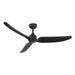 Hugo 52"Exterior Ceiling Fan Matte Black-Fans-Kuzco Lighting-Lighting Design Store