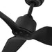 Hugo 52"Exterior Ceiling Fan Matte Black-Fans-Kuzco Lighting-Lighting Design Store