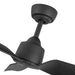 Hugo 52"Exterior Ceiling Fan Matte Black-Fans-Kuzco Lighting-Lighting Design Store