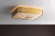 Henri Four Light Semi Flush Mount Aged Brass-Flush Mounts-Hudson Valley-Lighting Design Store