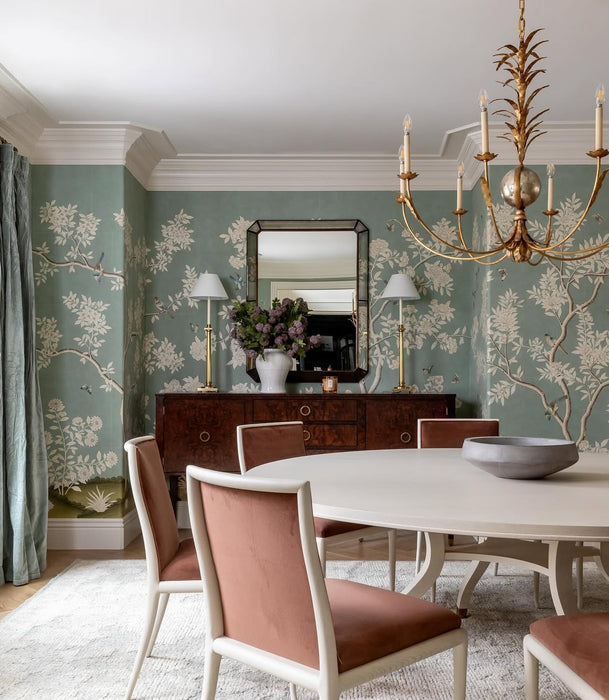 gramercy Eight Light Chandelier-Large Chandeliers-Visual Comfort Signature-Lighting Design Store