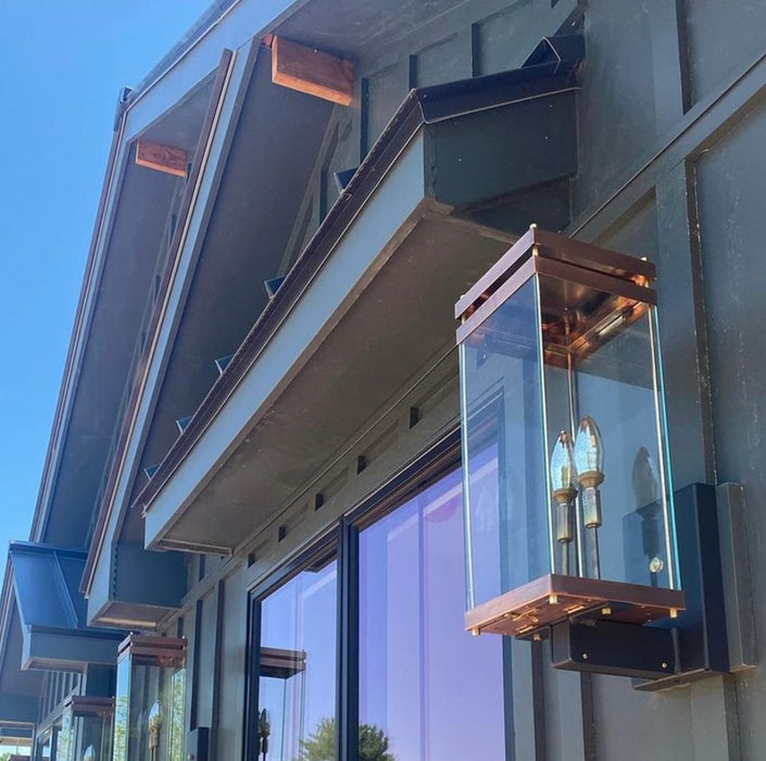 Austin 24" Electric Outdoor Wall Sconce-Exterior-Coppersmith-Lighting Design Store