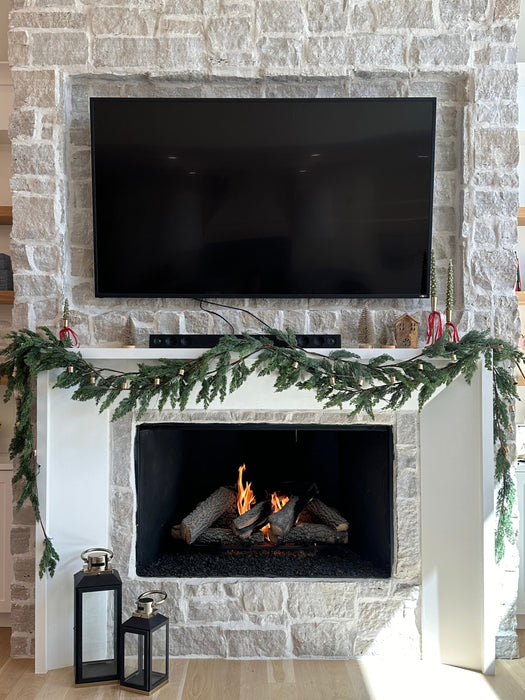 Metal Bell Garland w/ Black & White String-Home Accents-Creative Co-op-Lighting Design Store