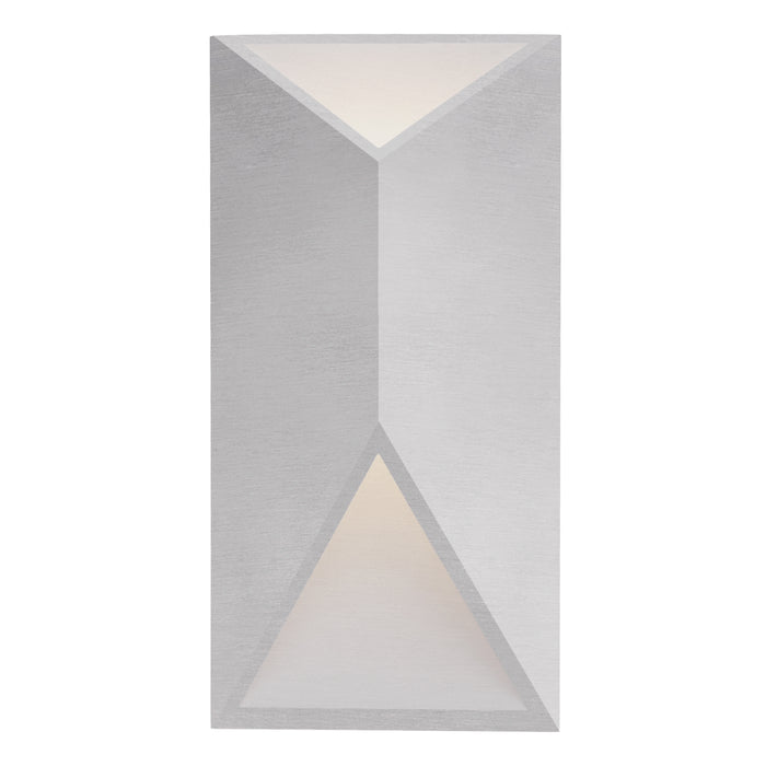Indio LED Wall Sconce Brushed Nickel-Sconces-Kuzco Lighting-Lighting Design Store