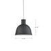 Irving One Light Pendant White-Pendants-Kuzco Lighting-Lighting Design Store