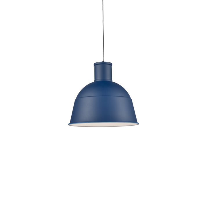 Irving One Light Pendant Indigo Blue-Pendants-Kuzco Lighting-Lighting Design Store
