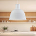 Irving One Light Pendant White-Pendants-Kuzco Lighting-Lighting Design Store