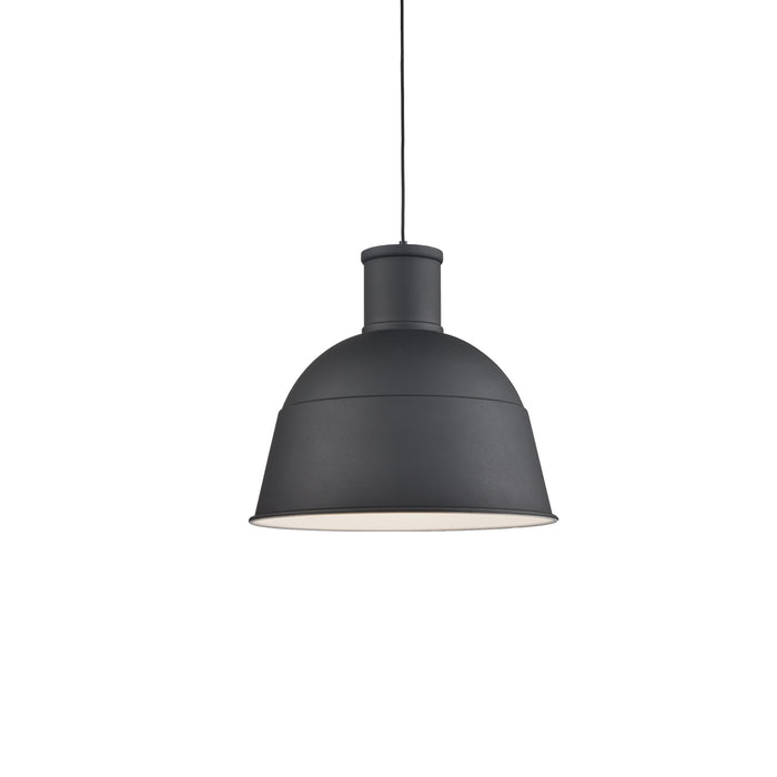 Irving One Light Pendant Black-Pendants-Kuzco Lighting-Lighting Design Store