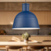Irving One Light Pendant Indigo Blue-Pendants-Kuzco Lighting-Lighting Design Store