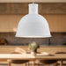 Irving One Light Pendant White-Pendants-Kuzco Lighting-Lighting Design Store