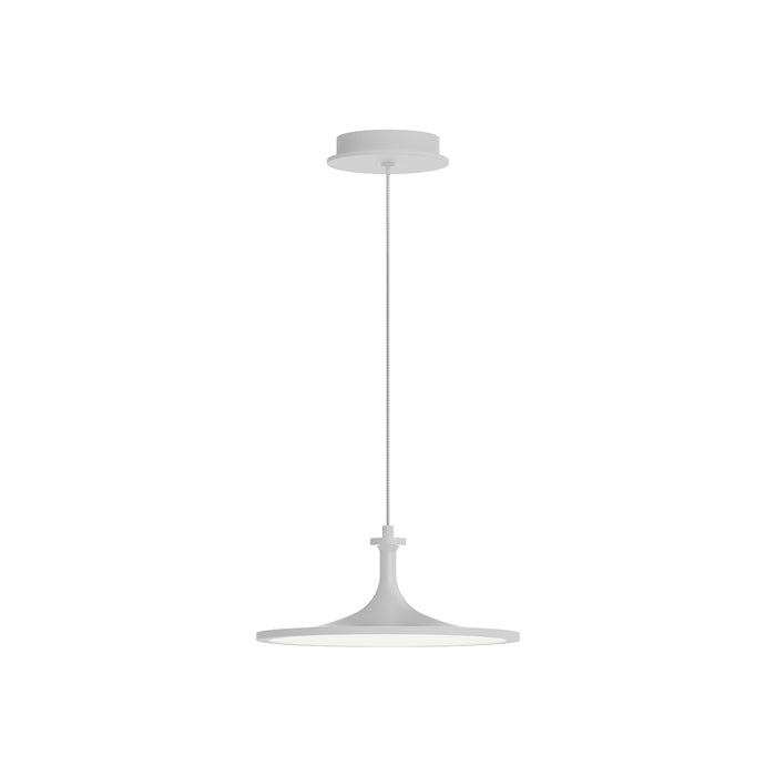 Issa LED Pendant White-Pendants-Alora-Lighting Design Store