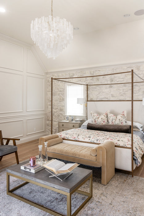 Glacier 16 Light Chandelier-Mid. Chandeliers-Regina Andrew-Lighting Design Store