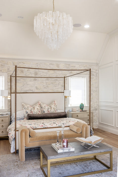 Glacier 16 Light Chandelier-Mid. Chandeliers-Regina Andrew-Lighting Design Store