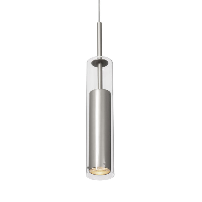 Jarvis One Light Pendant Brushed Nickel-Mini Pendants-Kuzco Lighting-Lighting Design Store