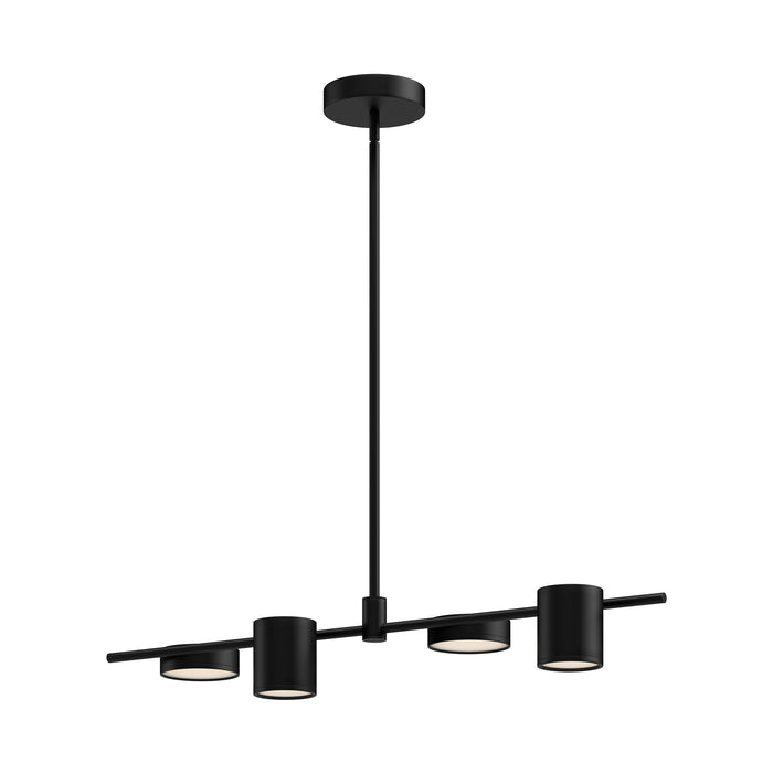 Jayden LED Linear Pendant Black-Linear/Island-Kuzco Lighting-Lighting Design Store