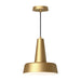 Juliana One Light Pendant Brushed Gold-Pendants-Alora-Lighting Design Store