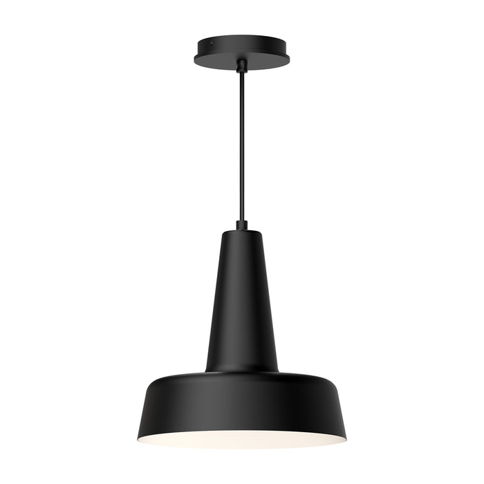 Juliana One Light Pendant Matte Black-Pendants-Alora-Lighting Design Store