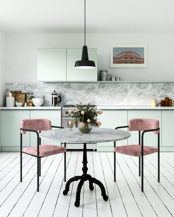 Juliana One Light Pendant Matte Black-Pendants-Alora-Lighting Design Store