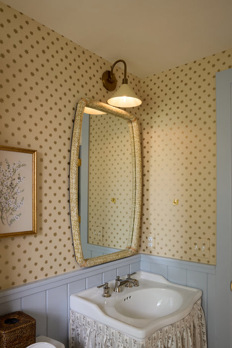 Jovani One Light Bath Patina Brass And Soft Sand-Sconces-Troy Lighting-Lighting Design Store