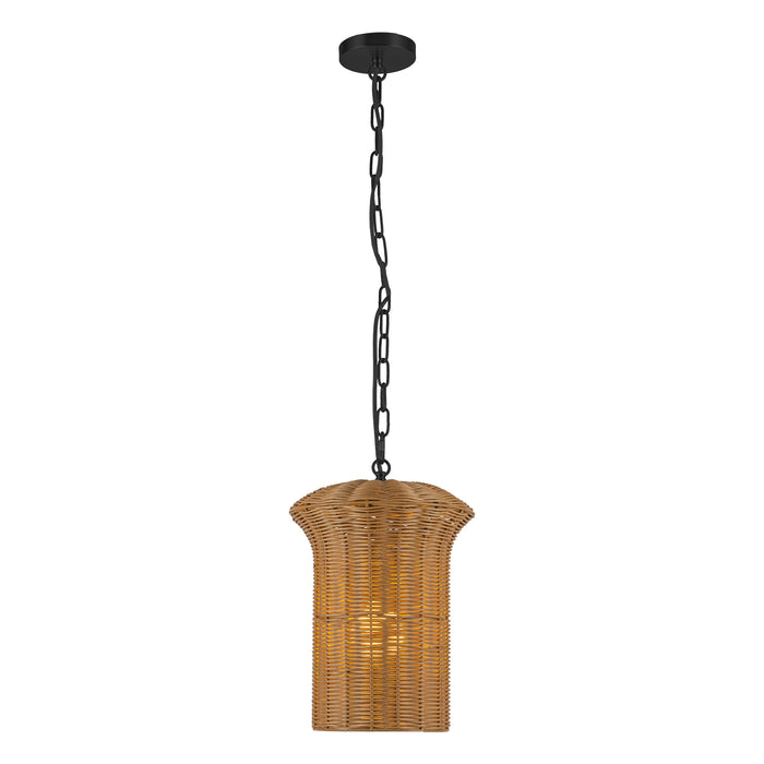 Kai One Light Pendant Matte Black-Pendants-Alora-Lighting Design Store