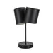 Keiko Two Light Table Lamp Black-Lamps-Kuzco Lighting-Lighting Design Store