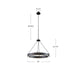 Kensington LED Island Pendant Vintage Brass-Pendants-Alora-Lighting Design Store