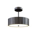 Kensington LED Lantern Urban Bronze-Semi-Flush Mts.-Alora-Lighting Design Store