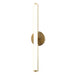 Kensington LED Bathroom Fixture Vintage Brass-Bathroom Fixtures-Alora-Lighting Design Store
