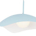 Kirby One Light Pendant Cerulean-Pendants-Kuzco Lighting-Lighting Design Store
