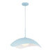 Kirby One Light Pendant Cerulean-Pendants-Kuzco Lighting-Lighting Design Store
