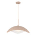 Kirby One Light Pendant Peach-Pendants-Kuzco Lighting-Lighting Design Store
