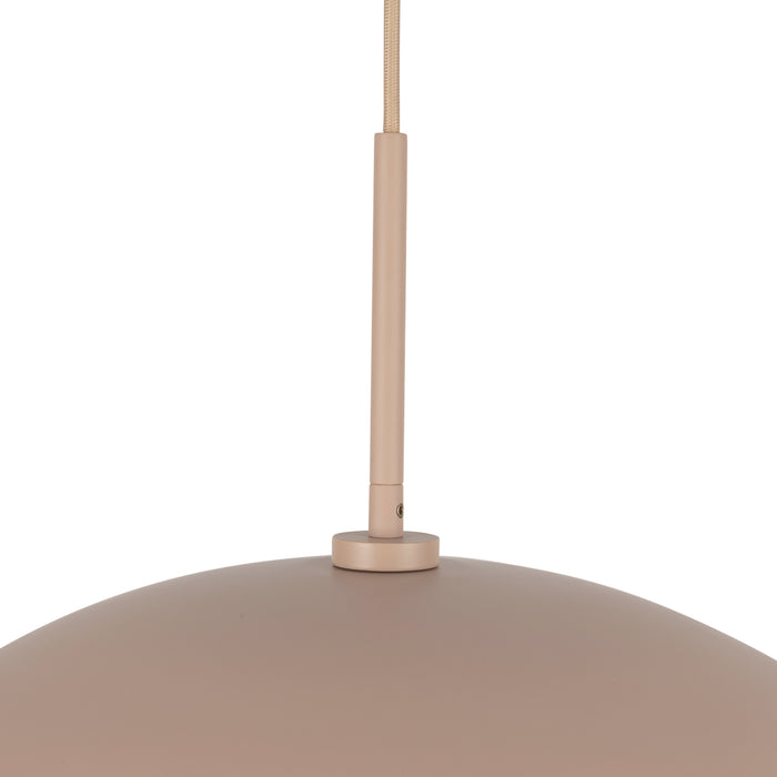 Kirby One Light Pendant Peach-Pendants-Kuzco Lighting-Lighting Design Store